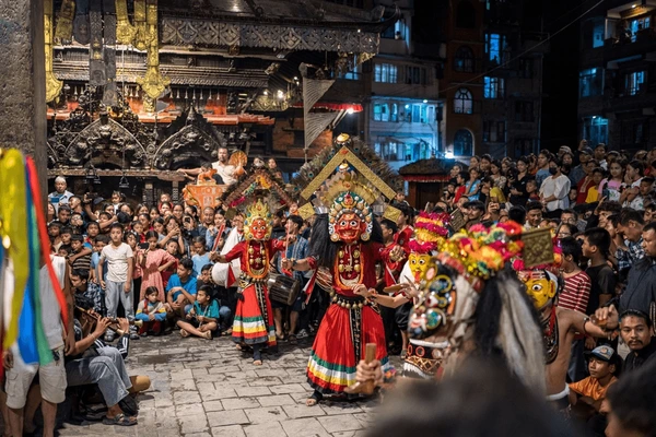 mahakali dance at bhaktapur