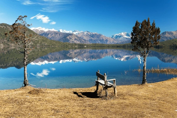 panaroamic view of rara taal